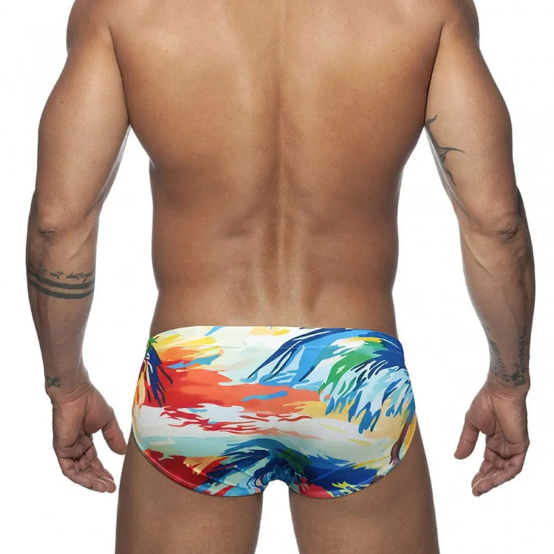 Sexy Briefs Swimming Trunks Tight Stretch Bathing Suit Men Swimsuit - Tophatter Daily Deals