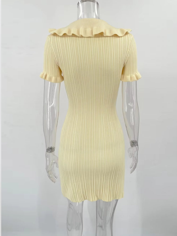 Ruffled Mini Dresses For Women Mini Dresses - Tophatter Daily Deals