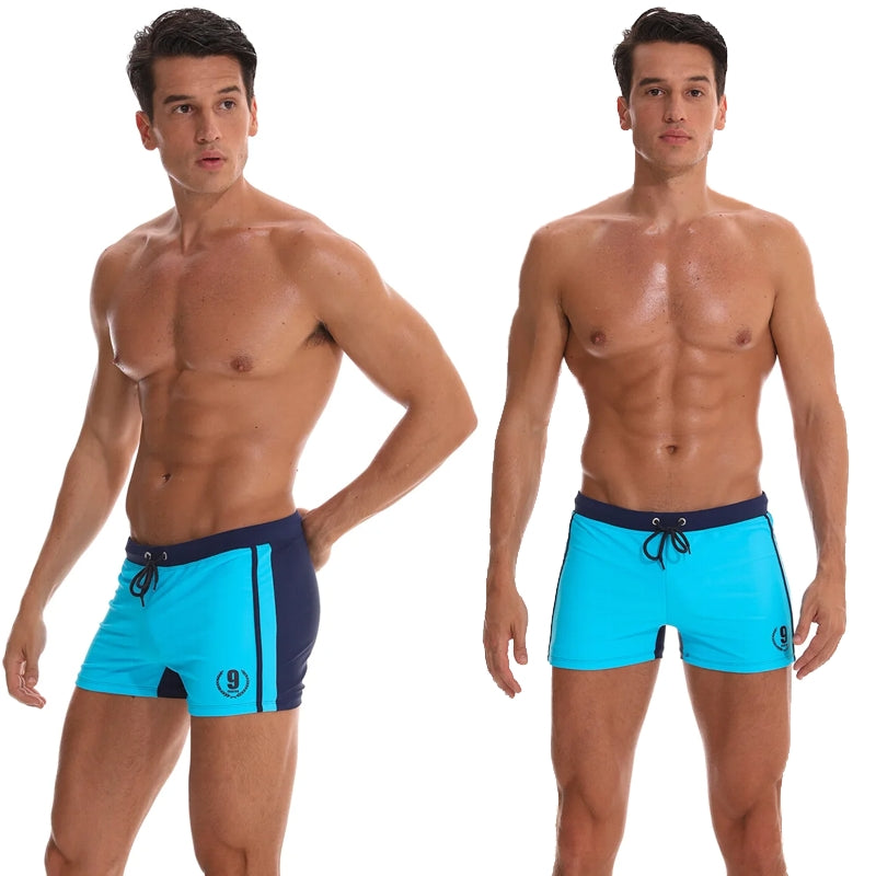 Men Swim Boxer Trunks NO.9 Swimsuit - Tophatter Daily Deals
