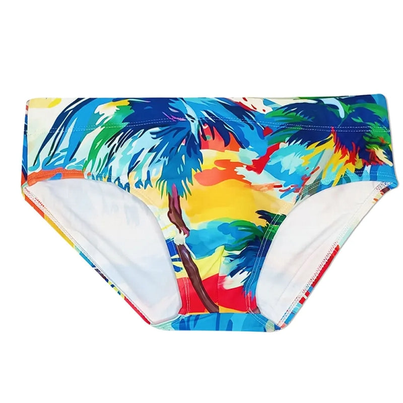 Sexy Briefs Swimming Trunks Tight Stretch Bathing Suit Men Swimsuit - Tophatter Daily Deals
