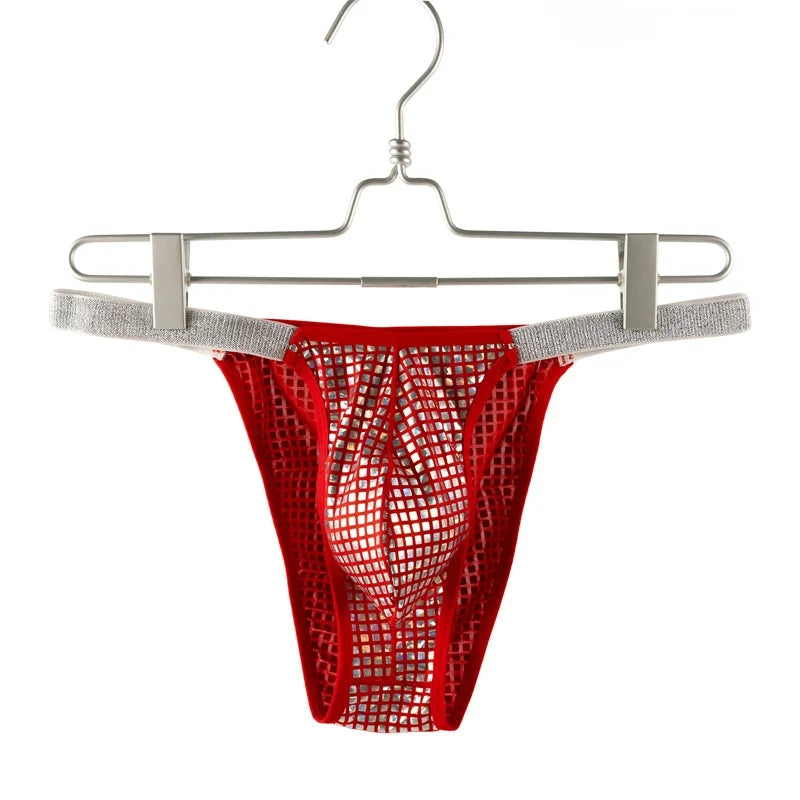 Men's Sexy Small Briefs Underwear Red Men Briefs - Tophatter Daily Deals