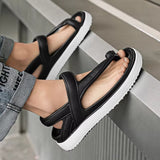 Casual Outdoor Sandal Men Beach Anti slip Shoes Men Sandals - Tophatter Daily Deals