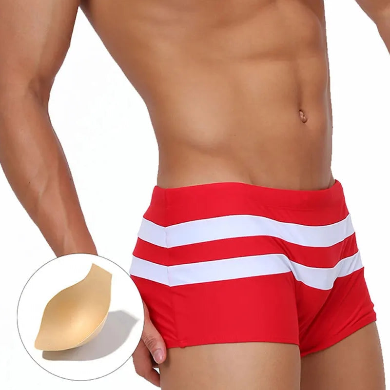 Sport Beach Pants Swimsuit Swimwear Red Swimwear - Tophatter Daily Deals