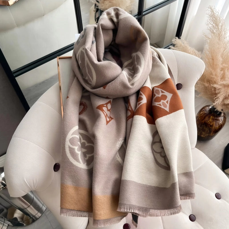 Winter Warm Cashmere Wraps Women Scarf Shawl Scarf - Tophatter Daily Deals