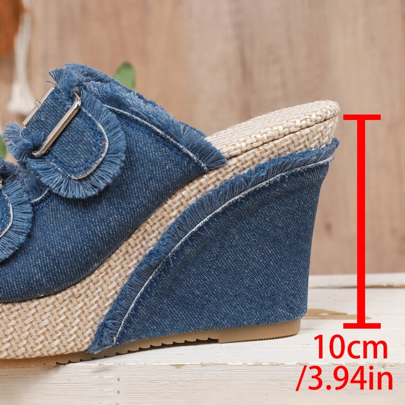 Fashion Platform Sandals Comfortable Anti-slip Designer Sandals Casual Women Shoes - Tophatter Daily Deals