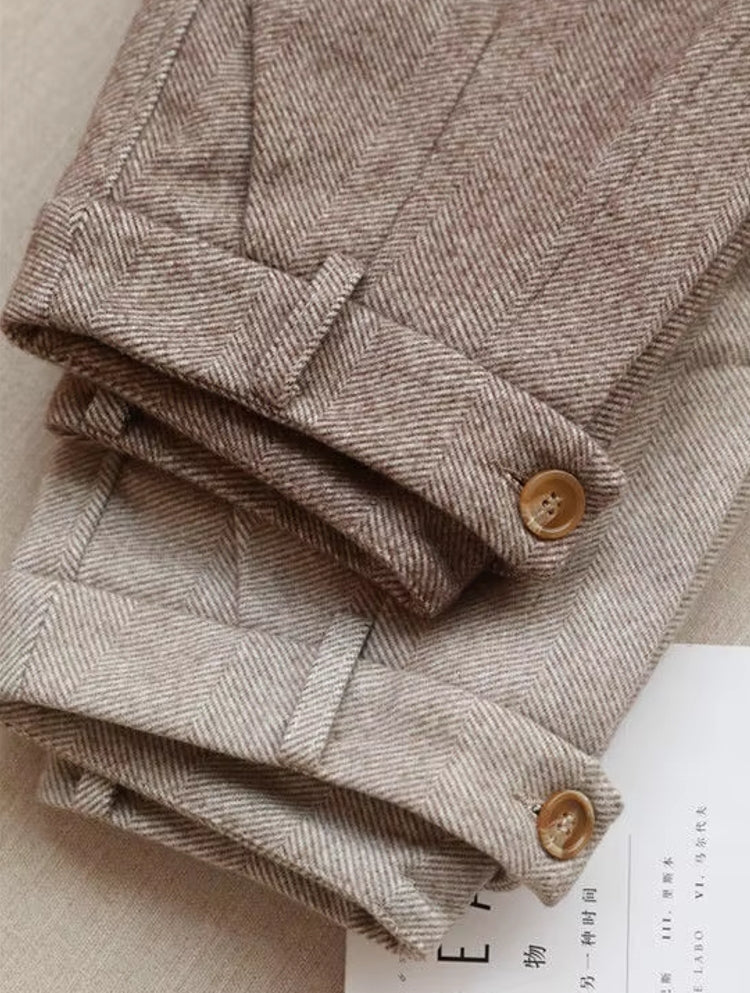 Women Harem Pencil Woolen Pants Jumpsuits & Pants - Tophatter Daily Deals