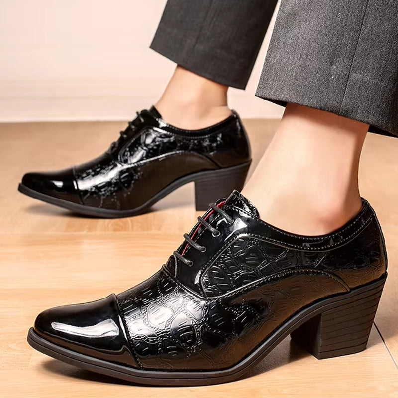 Groom Wedding Shoes Oxford Men Dress Shoes Men Dresses Shoes - Tophatter Daily Deals