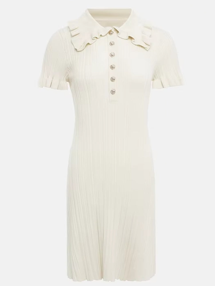 Ruffled Mini Dresses For Women Mini Dresses - Tophatter Daily Deals