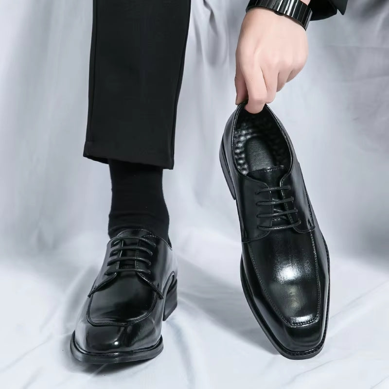 Fashion Formal Office Business Leather Shoes Men Dresses Shoes - Tophatter Daily Deals