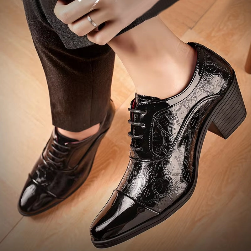 Groom Wedding Shoes Oxford Men Dress Shoes Men Dresses Shoes - Tophatter Daily Deals