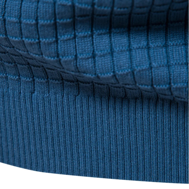 Cotton Men Sweaters Solid Color O Neck Men Blouse - Tophatter Daily Deals