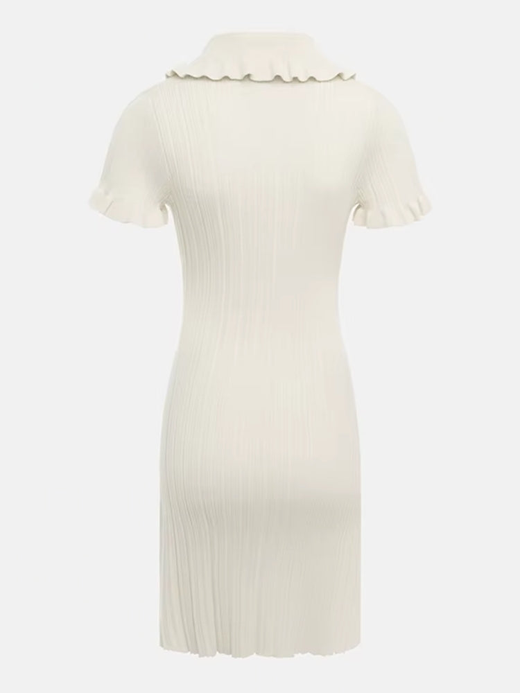 Ruffled Mini Dresses For Women Mini Dresses - Tophatter Daily Deals