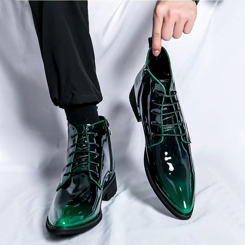 Oxford Shoes Men Dress Bling Purple Shoes Men Dresses Shoes - Tophatter Daily Deals