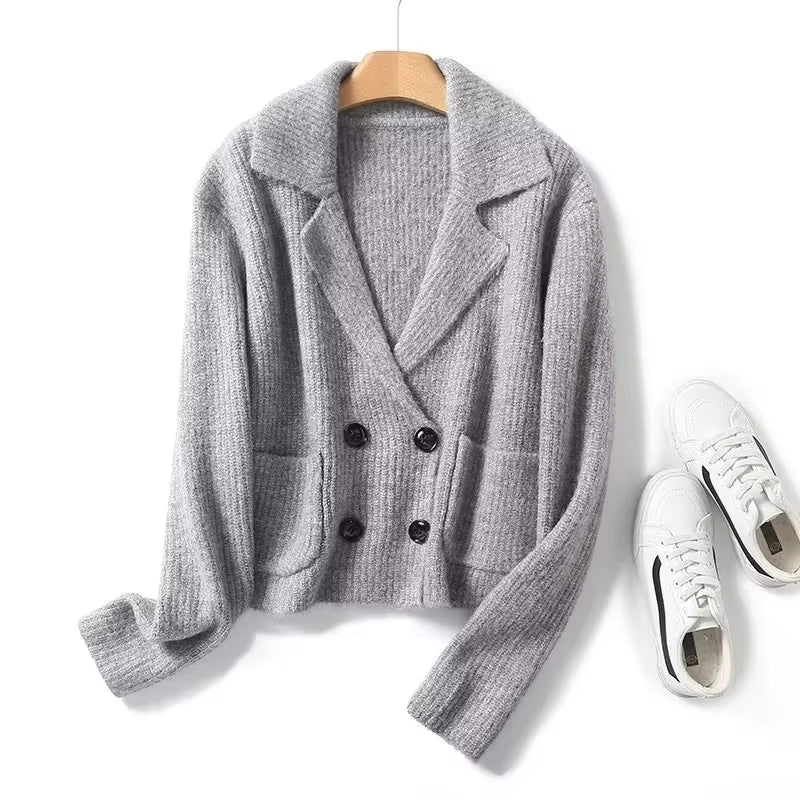 Women Knitted Jackets Winter Outwears Jacket - Tophatter Daily Deals