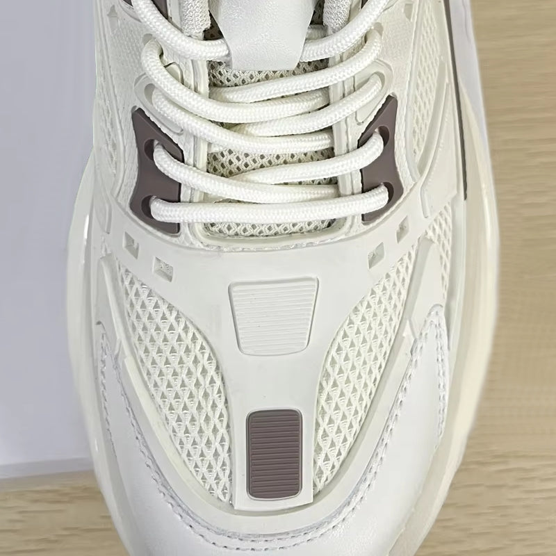 Unisex Men Increase Insole 8cm Sneaker High Heel Sneaker - Tophatter Daily Deals