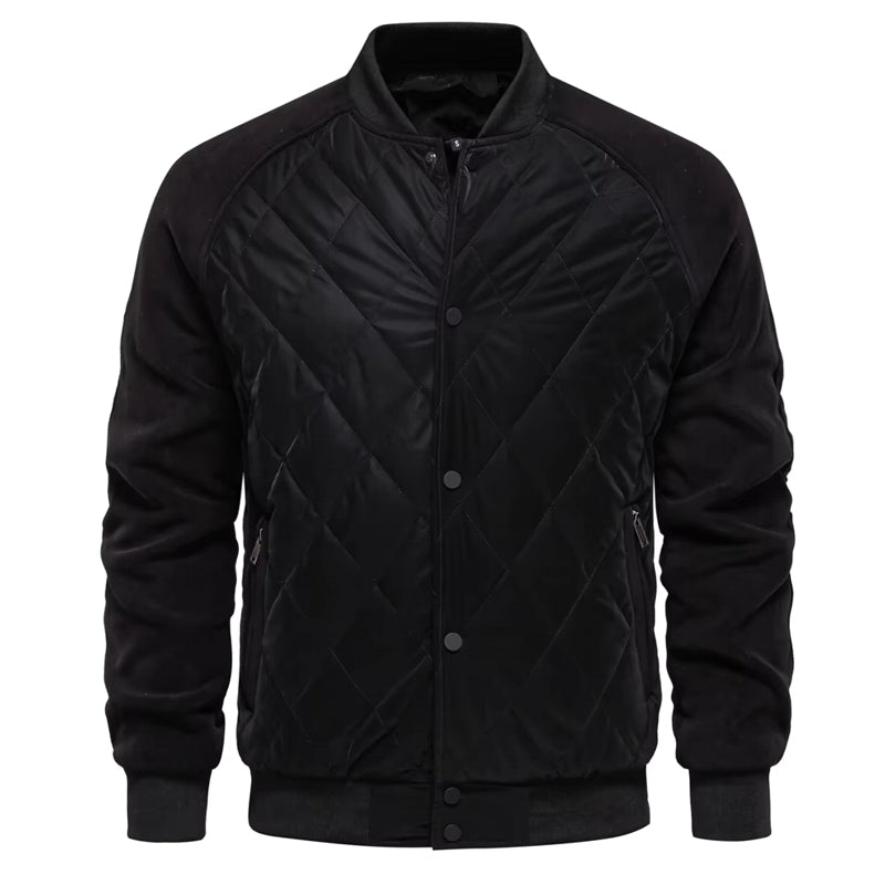 Men's Warm Thick Fleece Lining Jacket Black Men Jackets - Tophatter Daily Deals