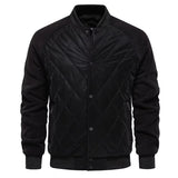 Men's Warm Thick Fleece Lining Jacket Black Men Jackets - Tophatter Daily Deals