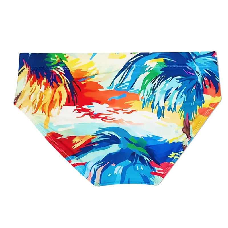 Sexy Briefs Swimming Trunks Tight Stretch Bathing Suit Men Swimsuit - Tophatter Daily Deals