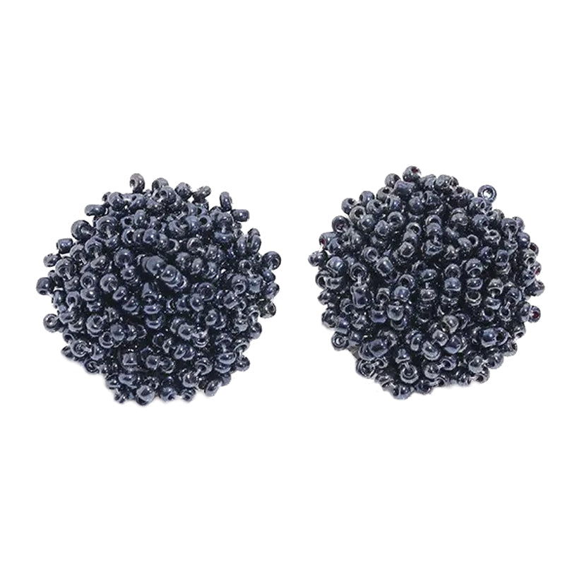 Fashion Handmade Beaded Stud Earrings Earrings - Tophatter Daily Deals