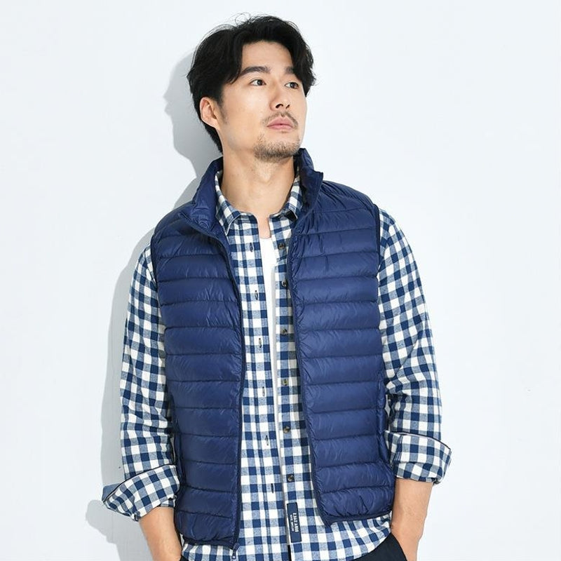 Warm Vest Ultra Light Down For Men Men Jackets - Tophatter Daily Deals