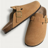 Unisex Clogs Cork Insole Sandals With Arch Support khaki Men Sandals - Tophatter Daily Deals