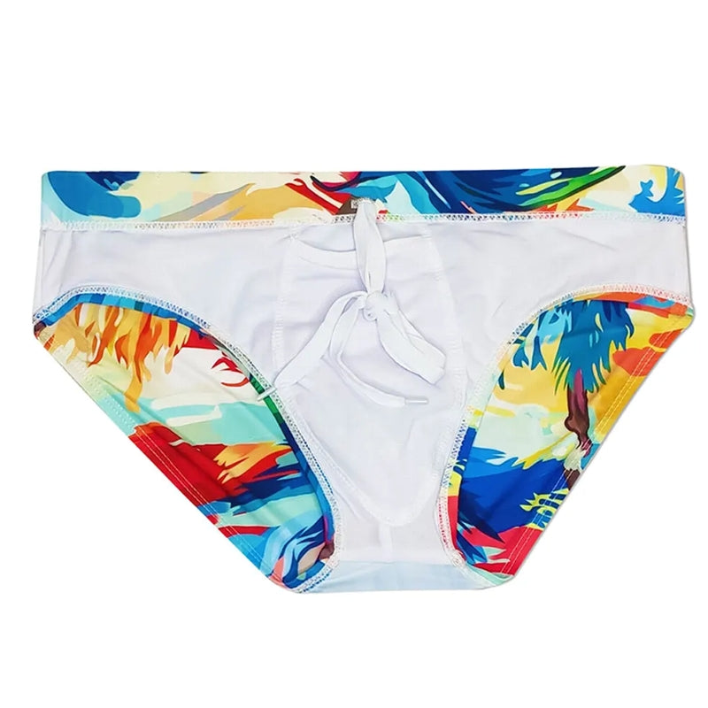 Sexy Briefs Swimming Trunks Tight Stretch Bathing Suit Men Swimsuit - Tophatter Daily Deals