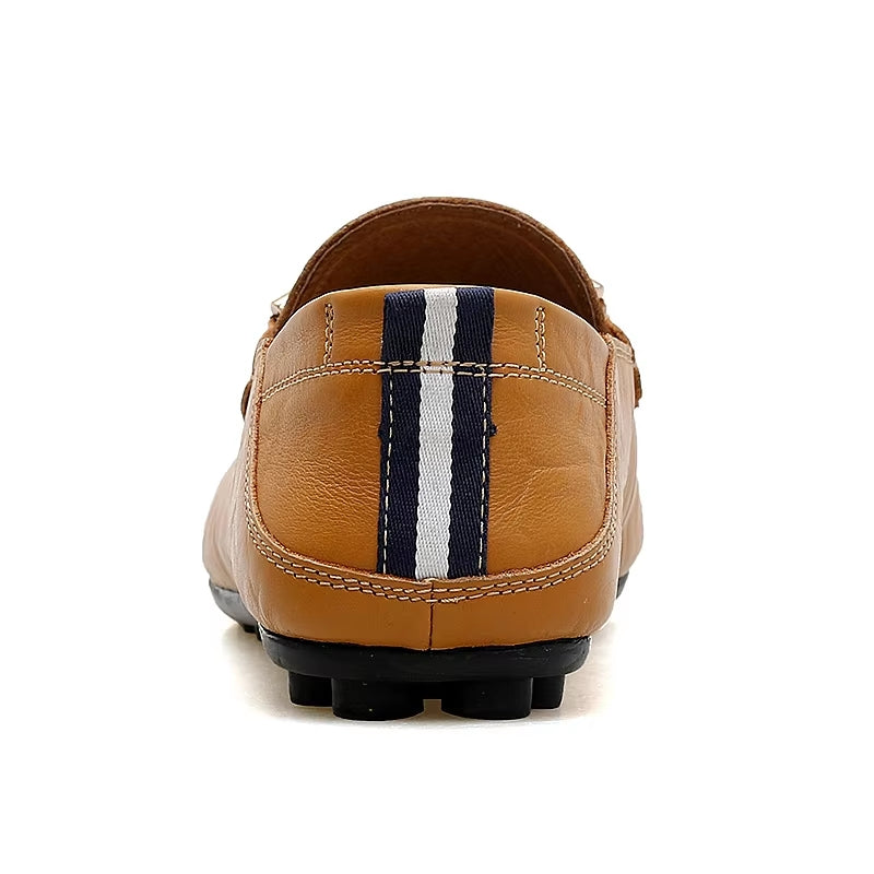 Men Casual Shoes Breathable Slip on Loafers Men Dresses Shoes - Tophatter Daily Deals