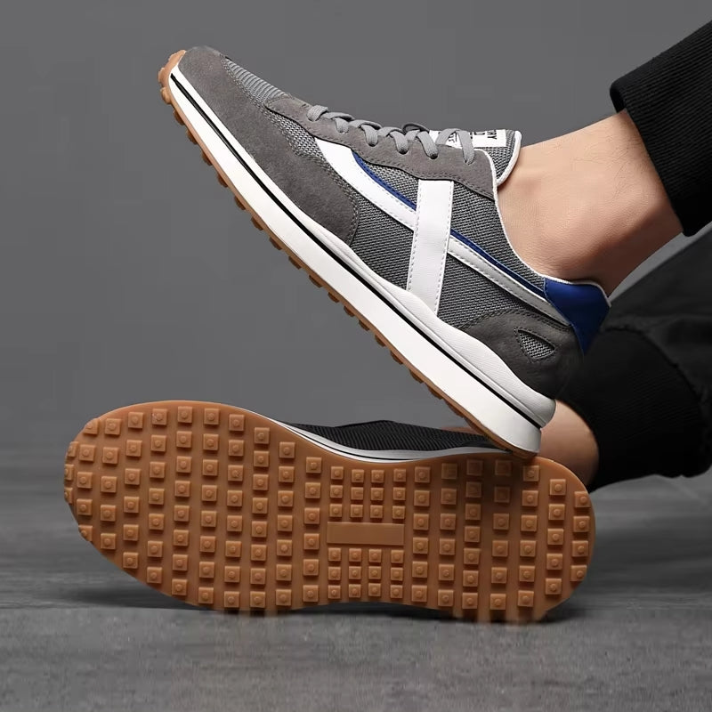Men Elevator Sneakers Increase Shoes Men Sneakers - Tophatter Daily Deals