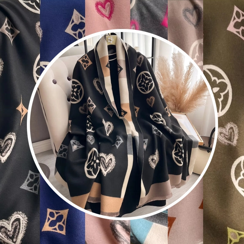 Winter Warm Cashmere Wraps Women Scarf Shawl Scarf - Tophatter Daily Deals