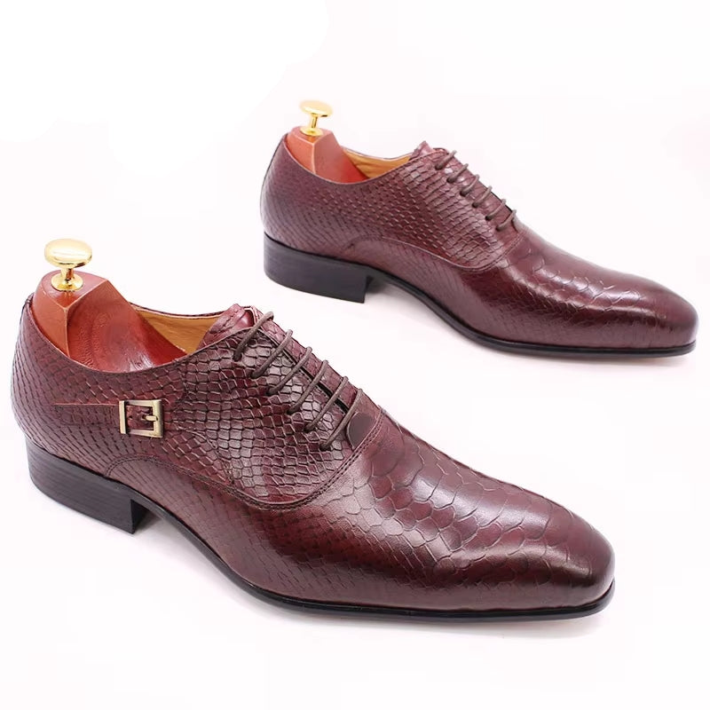 Modern Gentleman Business Shoes Men Dresses Shoes - Tophatter Daily Deals