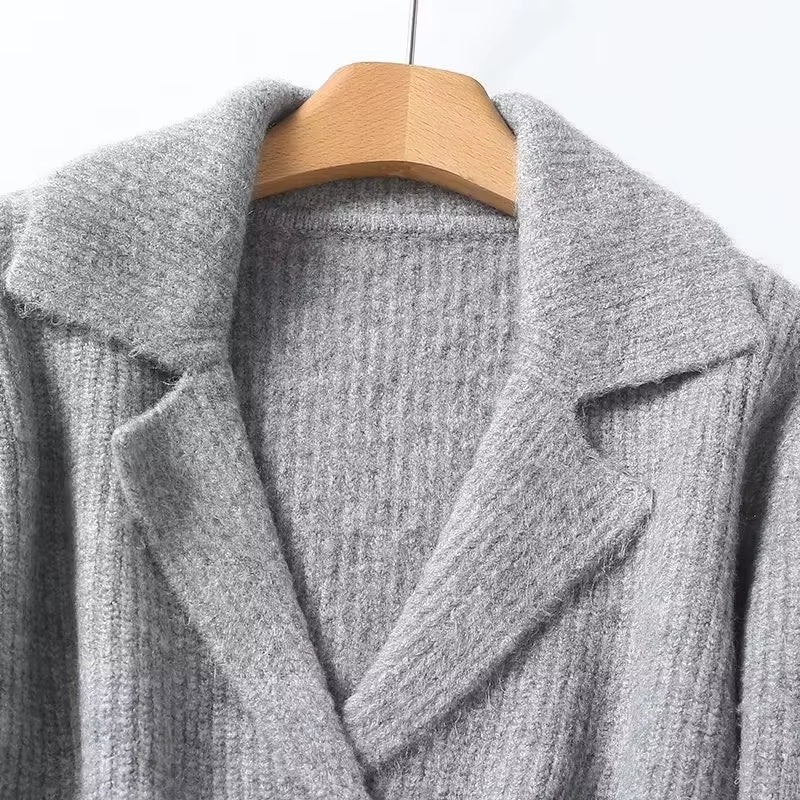 Women Knitted Jackets Winter Outwears Jacket - Tophatter Daily Deals