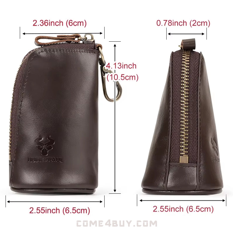Fashion Zipper Home Keychain Car Key Storage Bag Wallets - Tophatter Daily Deals