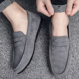 Men Flats Lightweight Driving Shoes Loafers - Tophatter Daily Deals