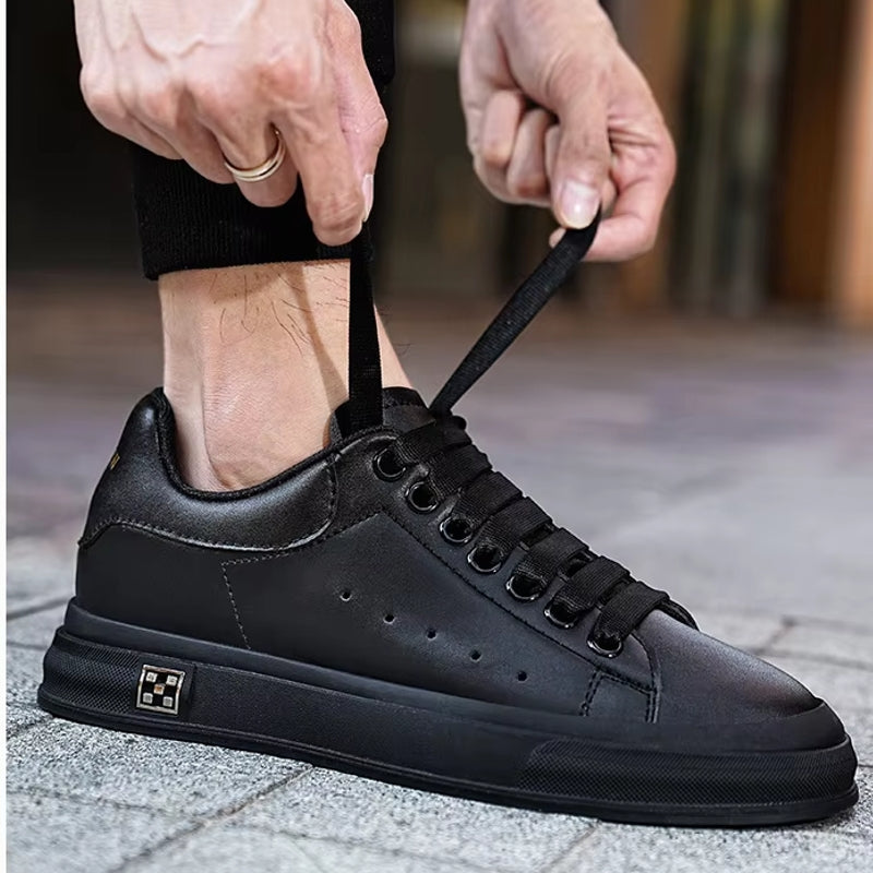 Elevate Your Style and Comfort Leisure Sport Shoes 6cm Men Sneakers - Tophatter Daily Deals