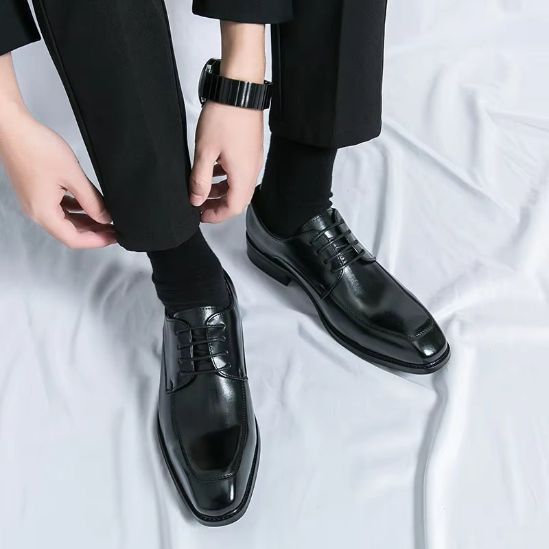 Fashion Formal Office Business Leather Shoes Men Dresses Shoes - Tophatter Daily Deals