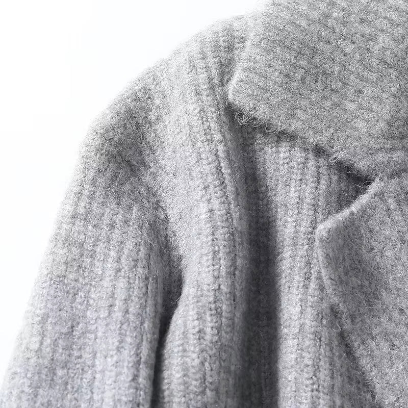 Women Knitted Jackets Winter Outwears Jacket - Tophatter Daily Deals
