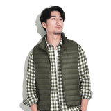 Warm Vest Ultra Light Down For Men Green Men Jackets - Tophatter Daily Deals