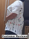 Elegant Short Sleeve Blouse Holiday Weekend Blouses - Tophatter Daily Deals