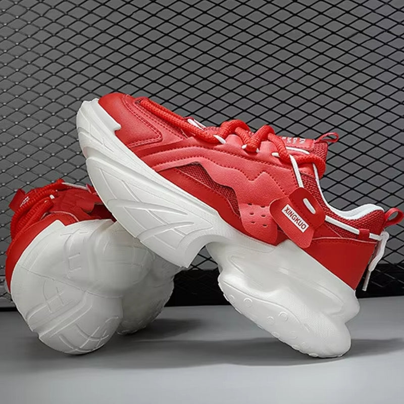 The Rise of Platform Thick Sole Sneakers Men Sneakers - Tophatter Daily Deals