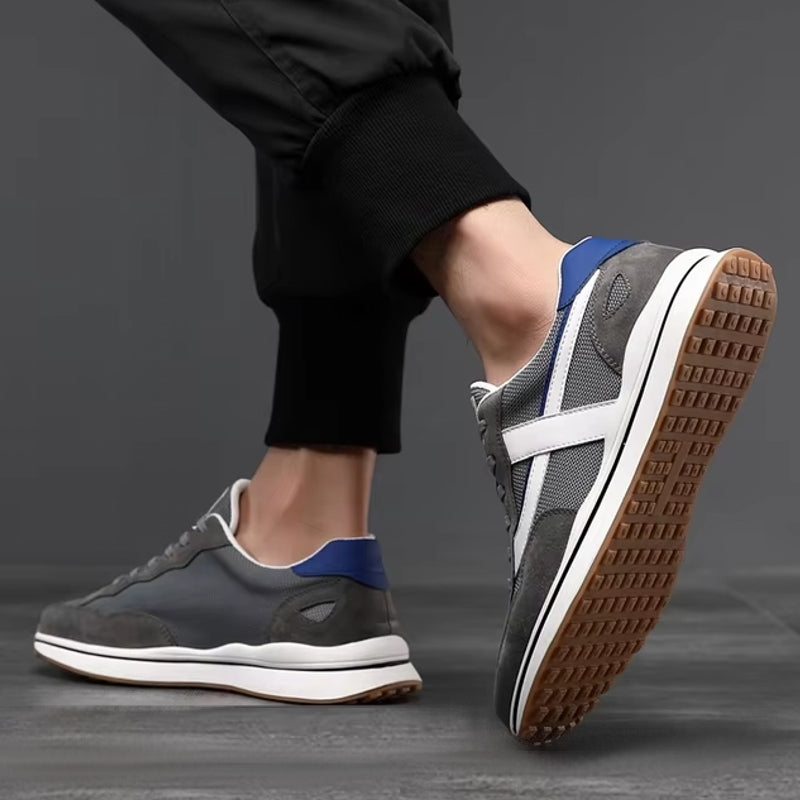 Men Elevator Sneakers Increase Shoes Men Sneakers - Tophatter Daily Deals