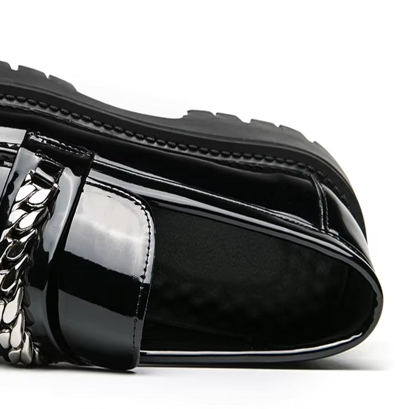 British Style Men Wedding Leather Shoes Loafers - Tophatter Daily Deals