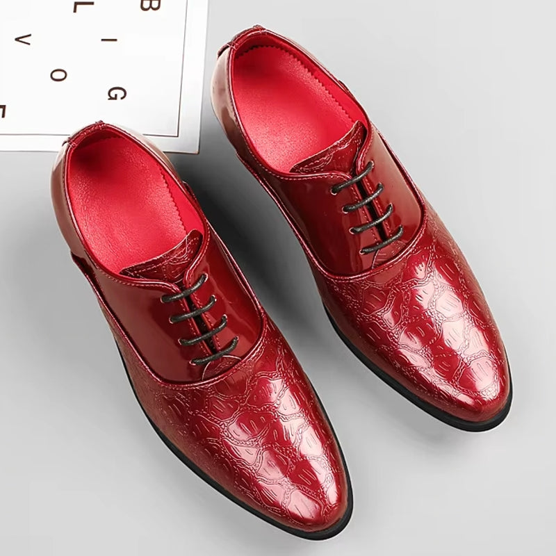 Groom Wedding Shoes Oxford Men Dress Shoes Men Dresses Shoes - Tophatter Daily Deals