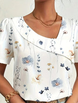 Elegant Loose Blouse Women Shirt Top Blouses - Tophatter Daily Deals