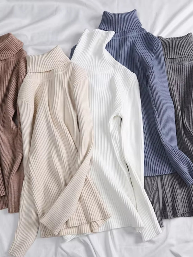 Basic Soft Top Sweaters For Women Blouses - Tophatter Daily Deals
