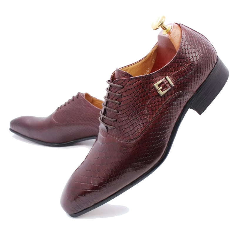 Modern Gentleman Business Shoes Men Dresses Shoes - Tophatter Daily Deals