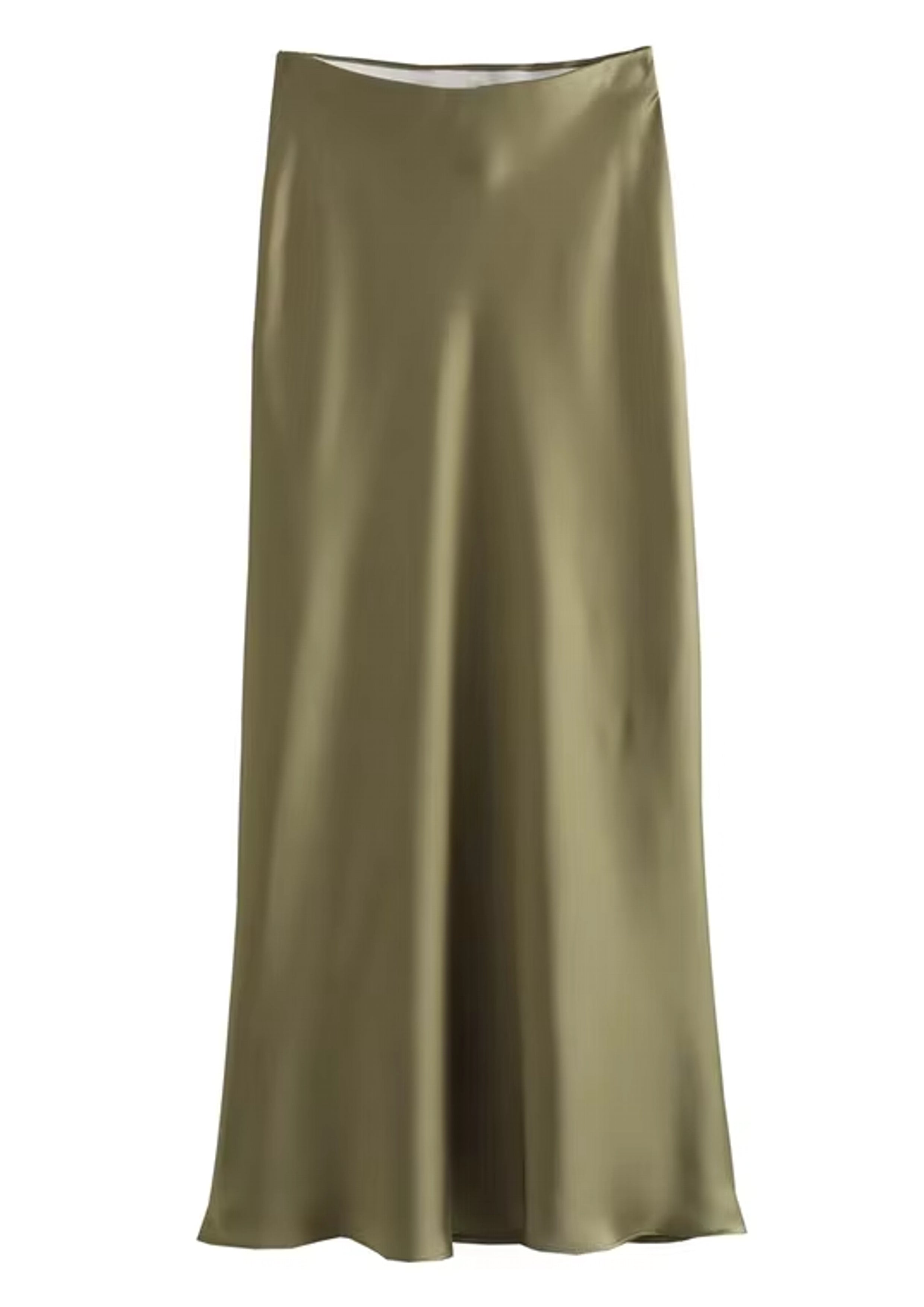 Satin Skirt Women High Waist Long Skirts For Women Dresses - Tophatter Daily Deals