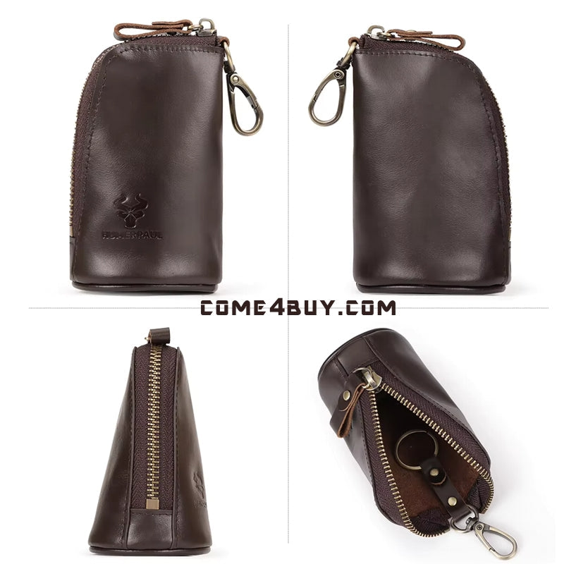 Fashion Zipper Home Keychain Car Key Storage Bag Wallets - Tophatter Daily Deals