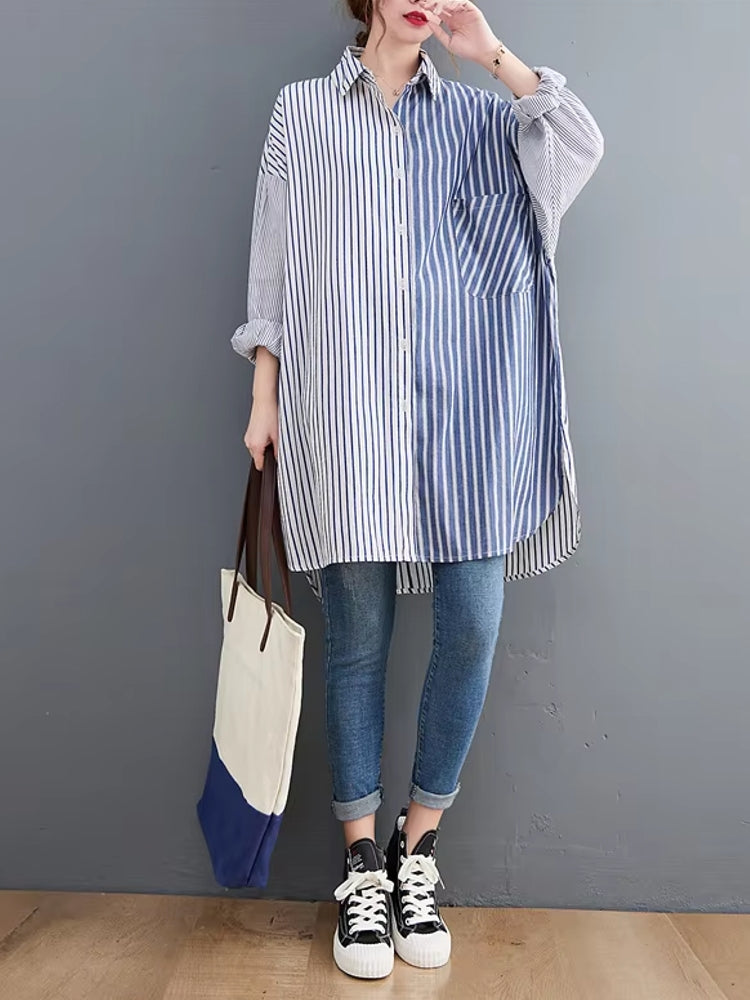 Women Batwing Sleeve Cotton Tops And Blouses Blouses - Tophatter Daily Deals