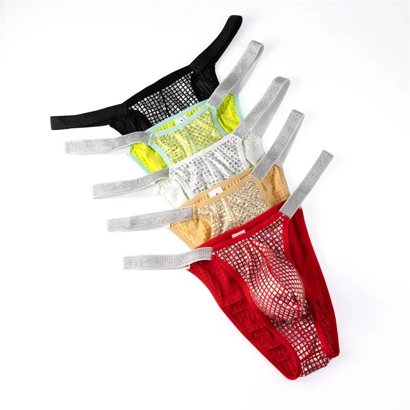 Men's Sexy Small Briefs Underwear Multicolor Lots Men Briefs - Tophatter Daily Deals