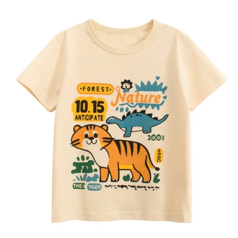 Boys cartoon tiger suit 2-9Y kids clothing - Tophatter Daily Deals